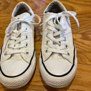 Converse white tennis shoes